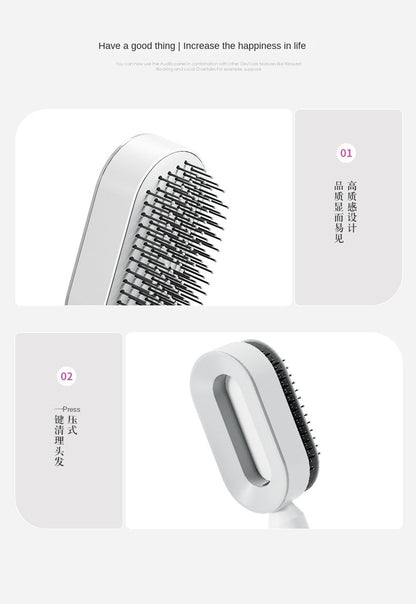 Home Genie™ Self Cleaning HairBrush