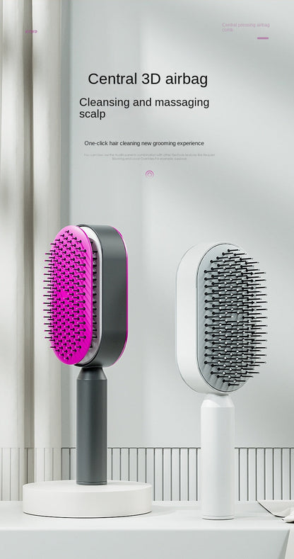 Home Genie™ Self Cleaning HairBrush