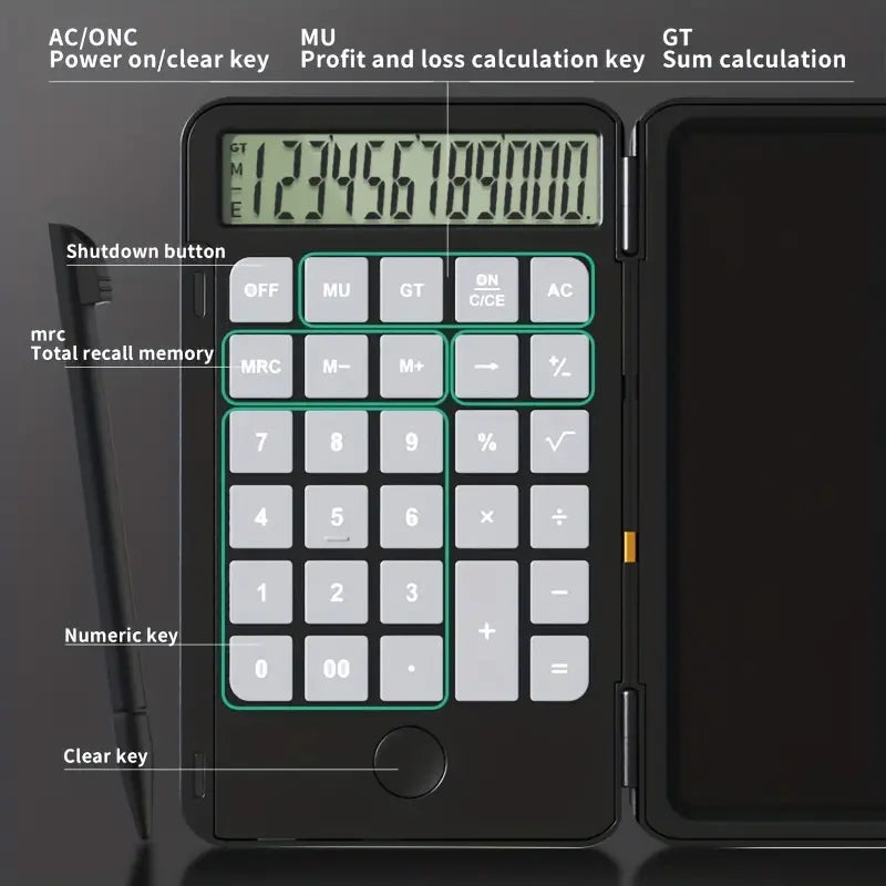 Home Genie™ LCD Calculator